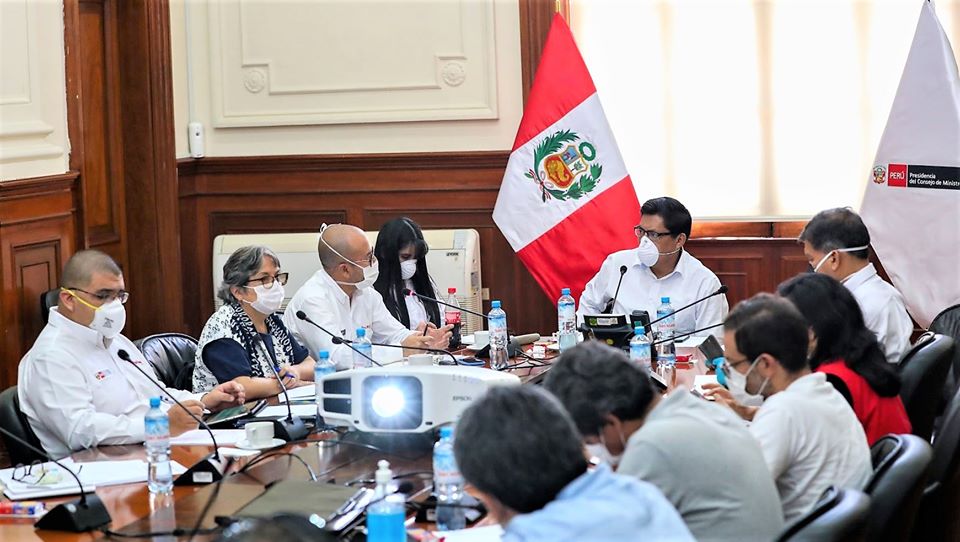 ENLACE VIRTUAL CON LA MINISTRA